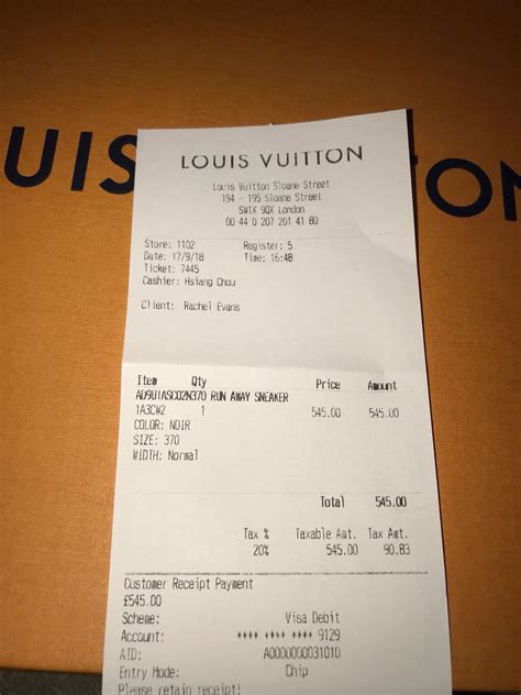 authentic lv receipt|louis vuitton receipt printable.